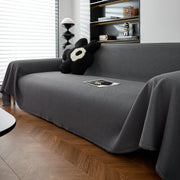 Waterproof Waffle Lattice Sofa Throw, Sofa Towel Cover For Couches, Simple Sofa Cover Blanket