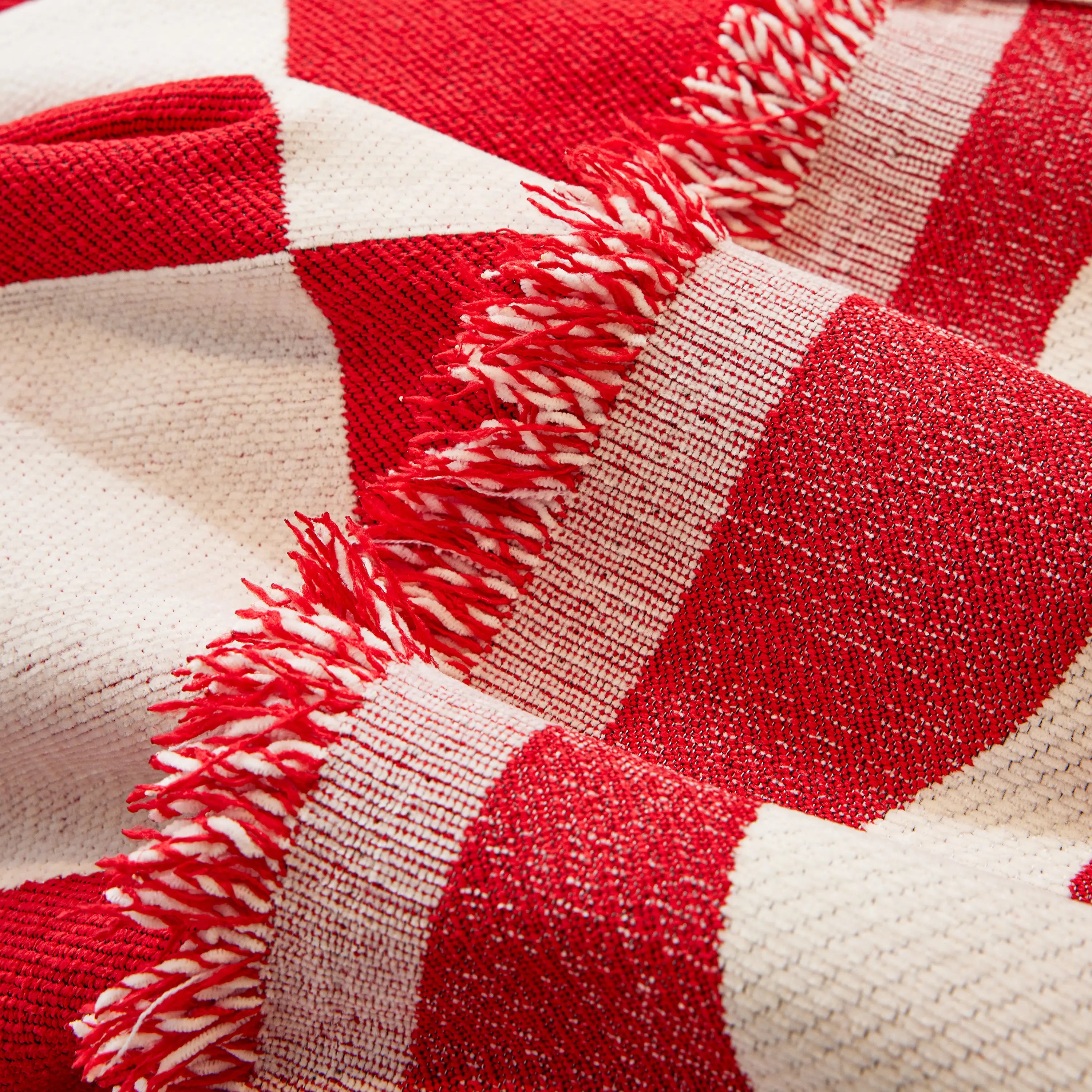 Chenille Plaid Couch Covers For Couches, Sectional Couch Covers, Stylish Sofa Throw Blanket