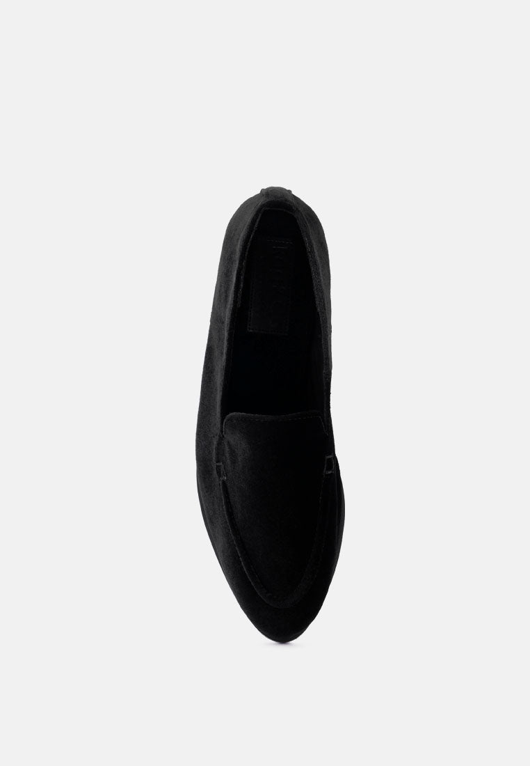 Luxe-lap Velvet Handcrafted Loafers
