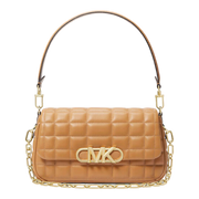 Michael Kors Parker Women Medium Shoulder Bag Pale Peanut Leather