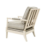 Automata Arm Chair with Open-Back Spindle and Turned Design