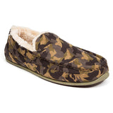 Deer Stags Men's Slippersooz Spun Indoor Outdoor S.U.P.R.O. Sock Cozy Moccasin Slippers Brown