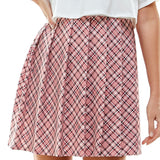 Kingston Grey Junior's Two Piece Printed Skirt Dress White Size Medium