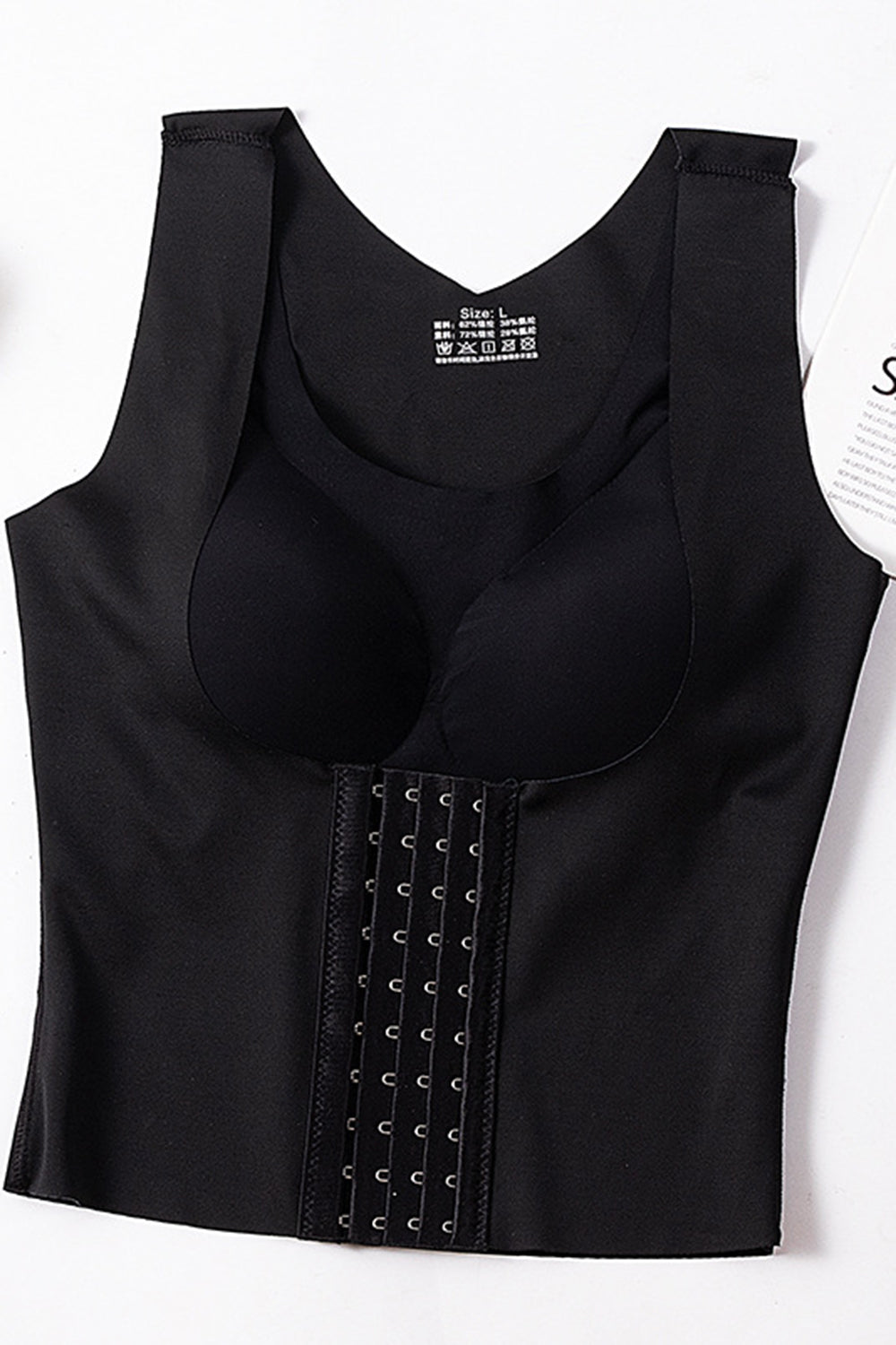 Basic Bae Scoop Neck Shapewear Tank With Removable Padding