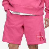 Calvin Klein Men's Drawstring Stretch Casual Shorts Pink