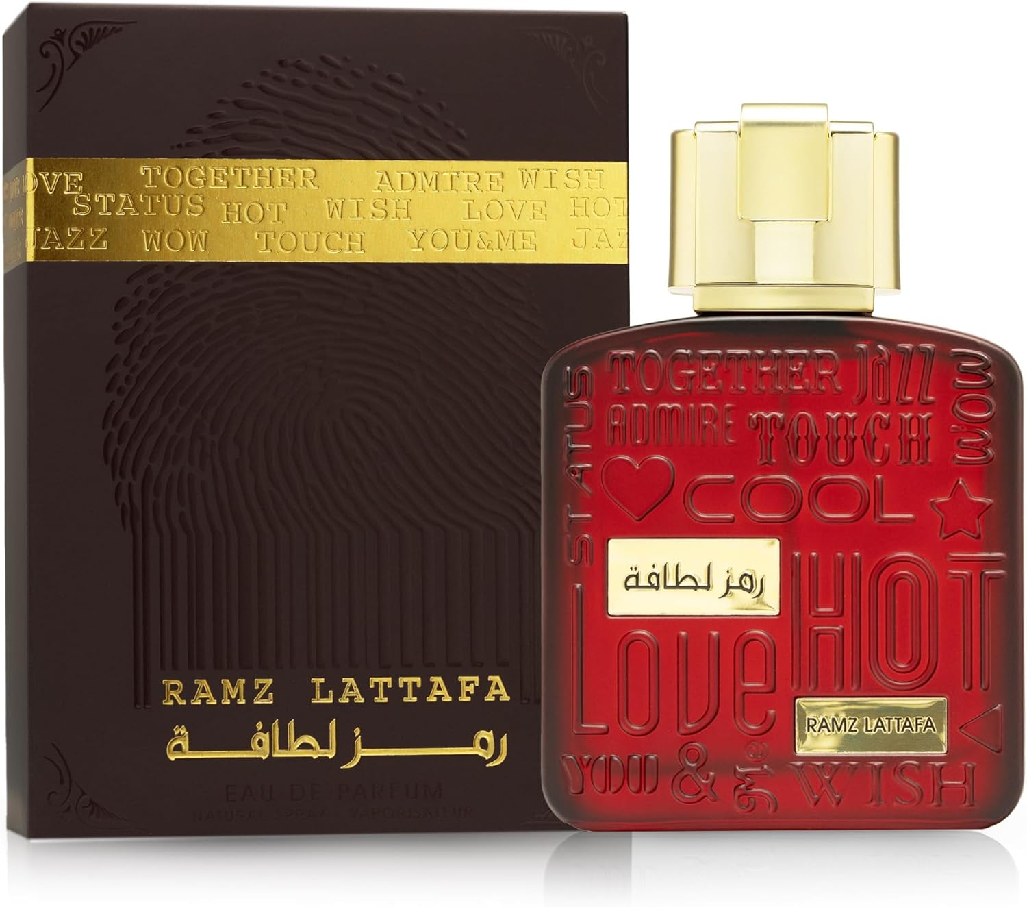 Lattafa Ramz Gold Eau De Parfum, 100 Ml / 3.4 Oz, Oriental Fruity Woody Fragrance For Men & Women