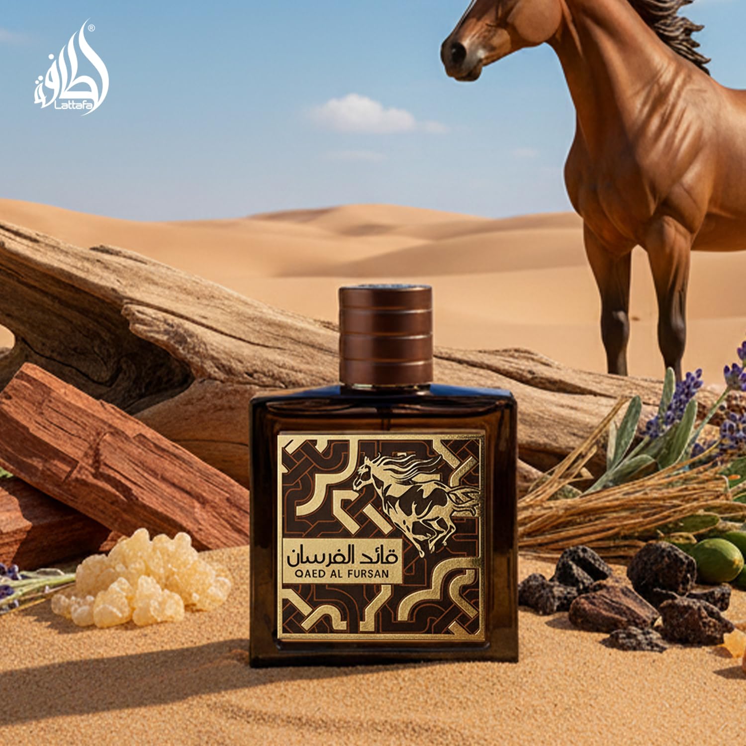 Lattafa Qaed Al Fursan Unlimited Eau De Parfum, 90 Ml / 3.04 Oz, Tropical Fragrance For Men & Women