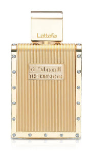 Lattafa The Kingdom Eau De Parfum For Men, 100 Ml / 3.4 Oz, Aromatic Warm Fragrance Spray