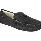 Ralph Lauren Men's Declan Moccasin Slippers Gray Size 12M