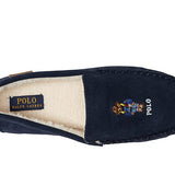Ralph Lauren Men's Collins Moccasin Slipper Blue