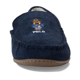 Ralph Lauren Men's Collins Moccasin Slipper Blue
