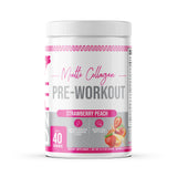 D2Fit (By Jessica Bass) Women’s Pre Workout Multi Collagen (2.5g) + Biotin (150mcg) - Supports Healthy Hair, Skin & Nails, Supports Increased Energy, Focus & Endurance