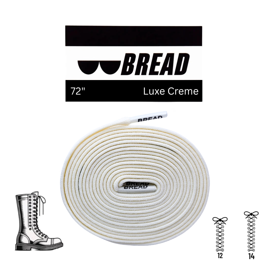 Luxe Creme Elastic Shoelaces