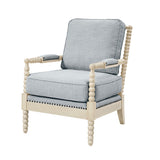 Automata Arm Chair with Open-Back Spindle and Turned Design