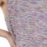 Style & Co Women's Side Slit Hi Lo Sweater Vest Purple