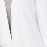 Karen Scott Women's Cotton Cozy Cardigan White Size Petite Large