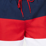 Club Room Men's Colorblocked 7 Swim Trunks Red Size XX-Large