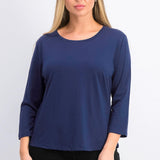 Maison Jules Women's Solid T-Shirt Size S