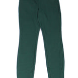 INC International Concepts Women's Wavy Waistband Skinny Pants Green Size 14