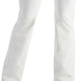Style & Co Women's Button Fly Bootcut Jeans White Size 8