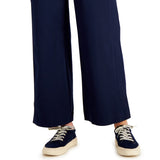 Charter Club Women's Wide Leg Sailor Pants Blue Size 12 Petite