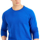 Alfani Men's Moisture Wicking Pajama Sweatshirt Blue Size X-Large