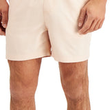 INC International Concepts Men's Regular Fit Quick Dry Solid 5 Swim Trunks Pink Size Large