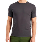 ID Ideology Men's Birdseye Training T Shirt Gray Size Large