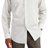 Club Room Men's Regular Fit Check Dress Shirt Gray