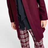 INC International Concepts Men's Kylo Topcoat Red Size Small