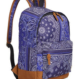 Sun + Stone Men's Riley Bandana Backpack Blue Size Regular