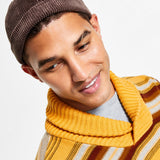 Sun + Stone Men's Solid Docker Hat Brown Size Regular