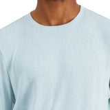 INC International Concepts Men's Textured Crewneck Sweater Blue Size Medium