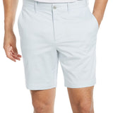 Original Penguin Men's Slim Fit Stretch Solid Chino Shorts Blue Size 33