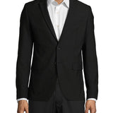 Calvin Klein Men's Infinite Slim Fit Suit Jacket Black Size Medium