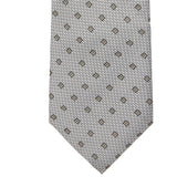 Calvin Klein Men's Multi Texture Neat Tie Beige Size Regular