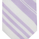 Tommy Hilfiger Men's Sullivan Multi Stripe Tie Purple Size Regular