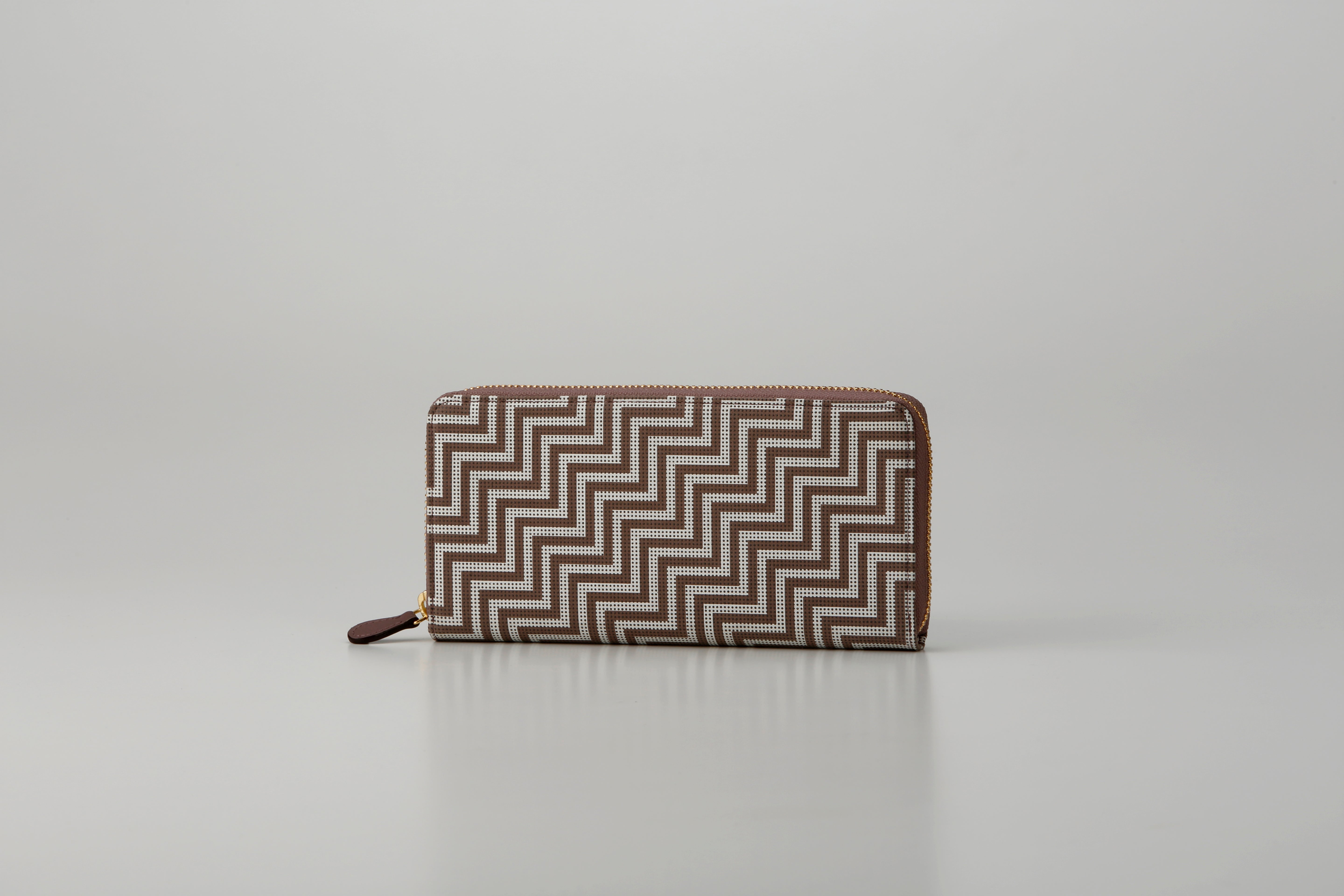 New Grecian Zipped Long Wallet
