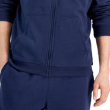 ID Ideology Men's Regular Fit Solid Full Zip Hoodie Blue Size XXX-Large