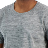 ID Ideology Men's Birdseye Training T-Shirt Gray Size XX-Large