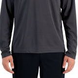 ID Ideology Men's Rapidry Moisture Wicking Mesh Raglan Sleeve T Shirt Gray Size 3X