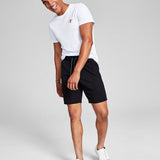 And Now This Men's Classic Fit French Terry Shorts Black Size X-Large
