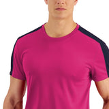 Ideology Men's Big & Tall Moisture Wicking Crewneck Shirts Pink Size XXX-Large