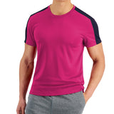 Ideology Men's Big & Tall Moisture Wicking Crewneck Shirts Pink Size XXX-Large