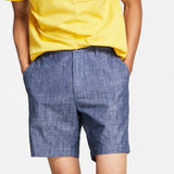 INC International Concepts Men's Chambray Shorts Blue Size 32