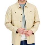 Alfani Men's Twill Overshirt Brown Size Large