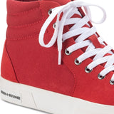 Sun + Stone Men's Jett High Top Sneakers Red Size 10.5