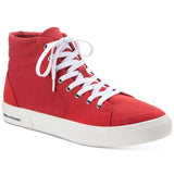 Sun + Stone Men's Jett High Top Sneakers Red Size 10.5
