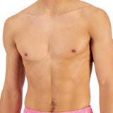 Inc Men's Regular-Fit Quick-Dry Solid 5 Swim Trunks Pink Size L