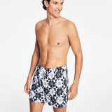 Inc International Concepts Men's Blooms 5 Board Shorts Black Size S
